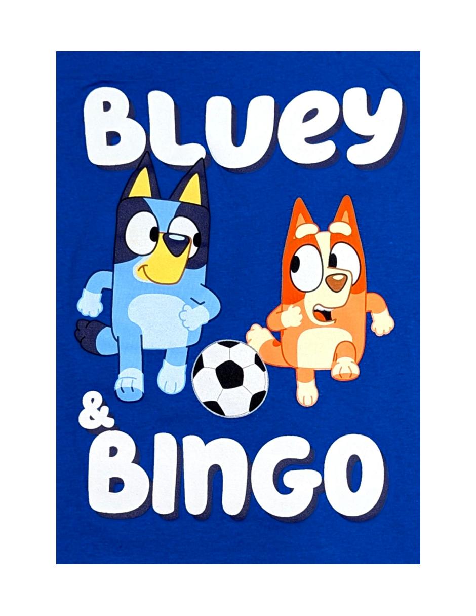 Set playera Bluey y Bingo manga corta para niño 3