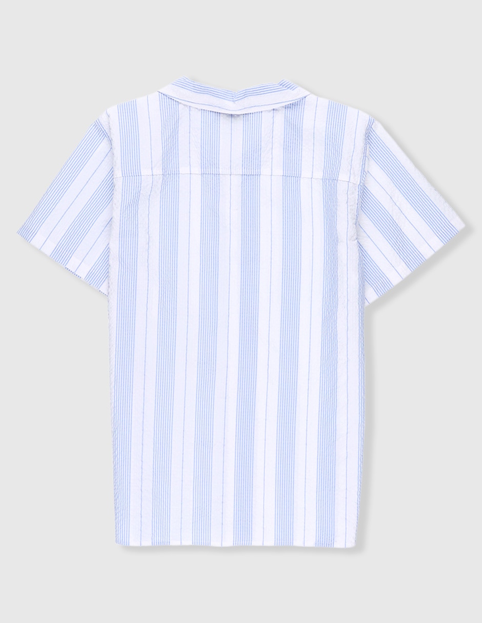 Camisa casual de algodón manga corta para niño 2