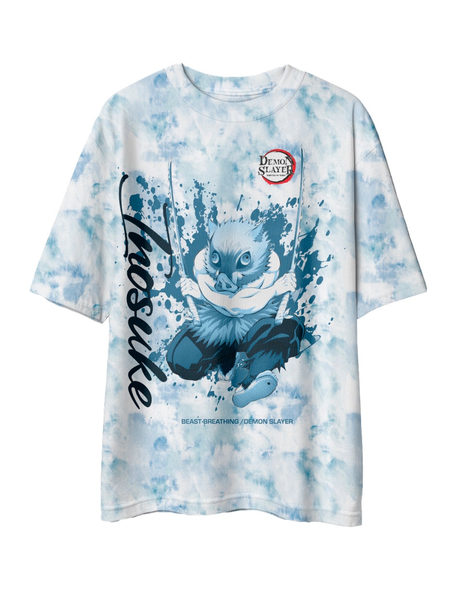 Playera Inosuke Hashibira manga corta para niño