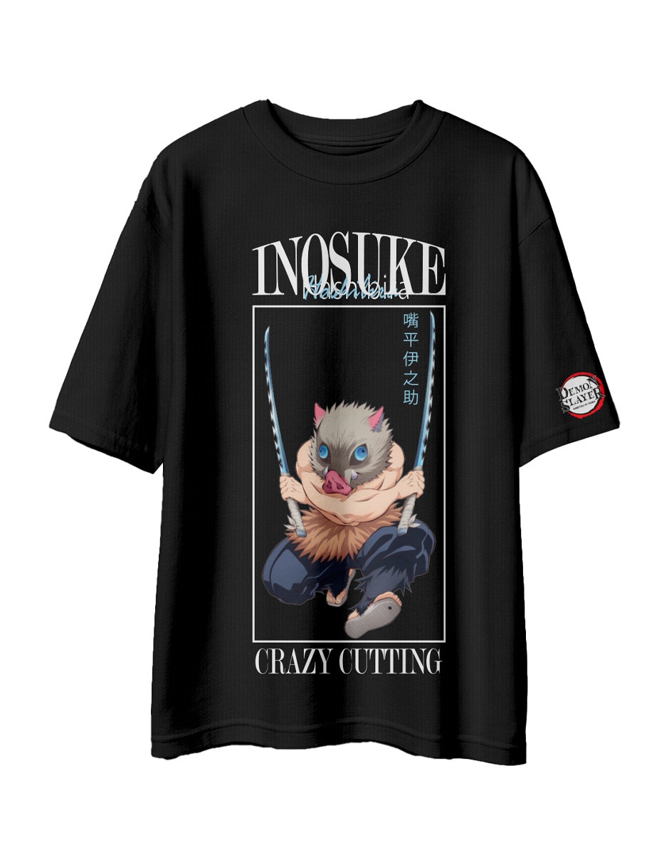 Playera Inosuke Hashibira manga corta para niño 1