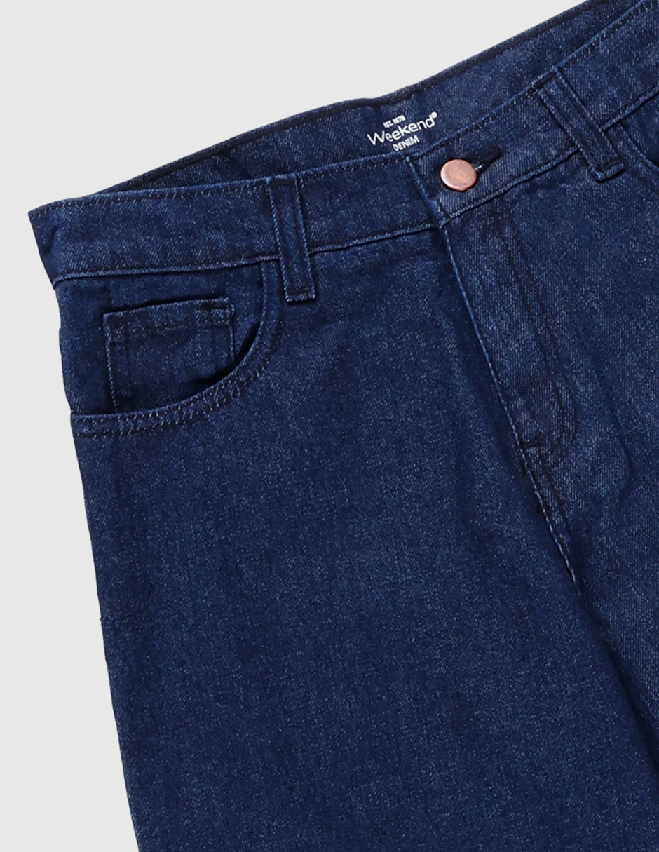 Jeans baggy lavado obscuro para niño 3