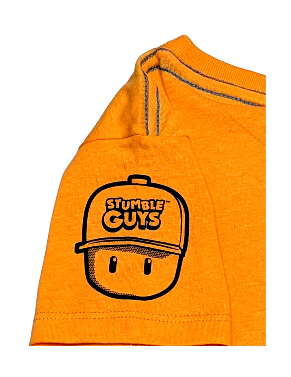 Playera Stumble Guys manga corta para niño 4