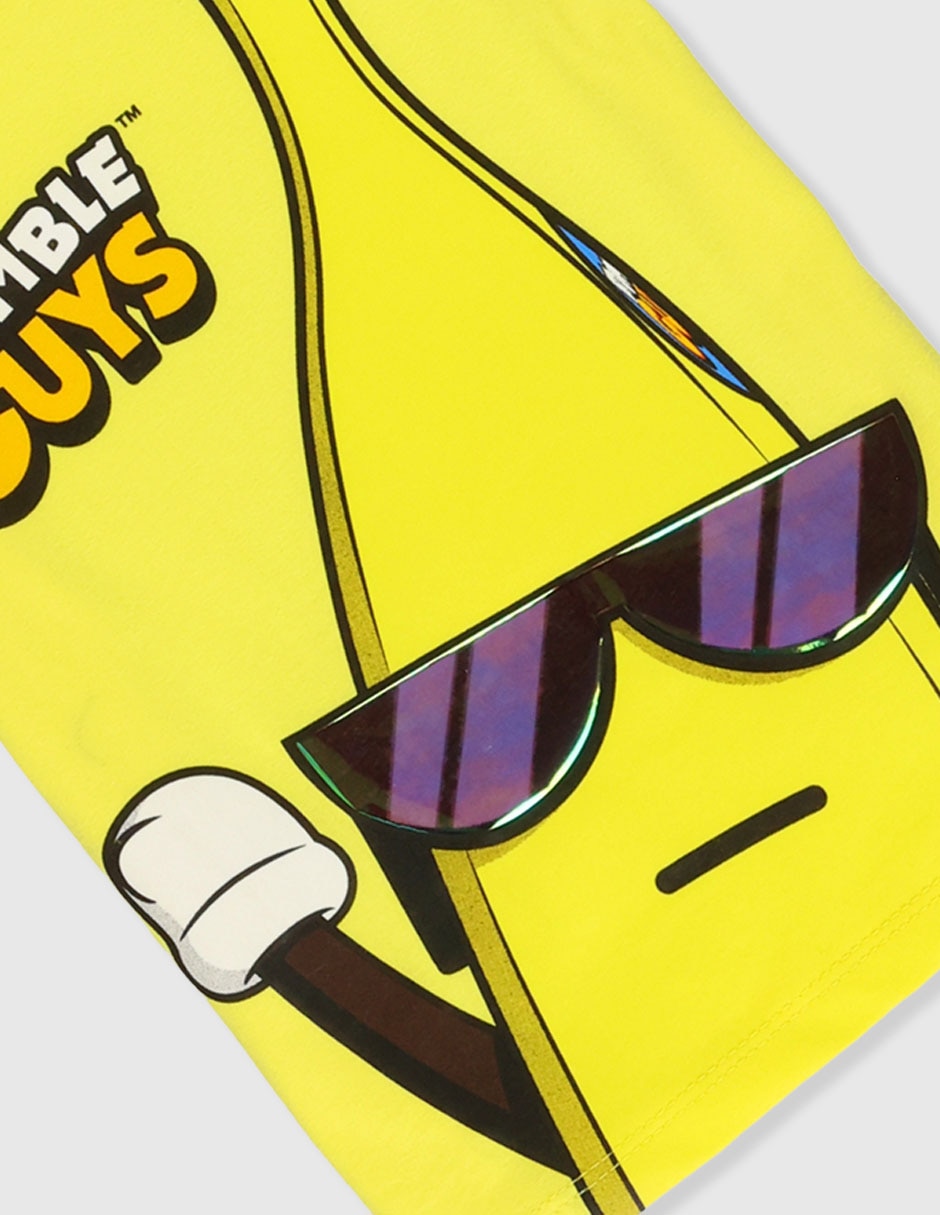 Playera Stumble Guys manga corta para niño 3