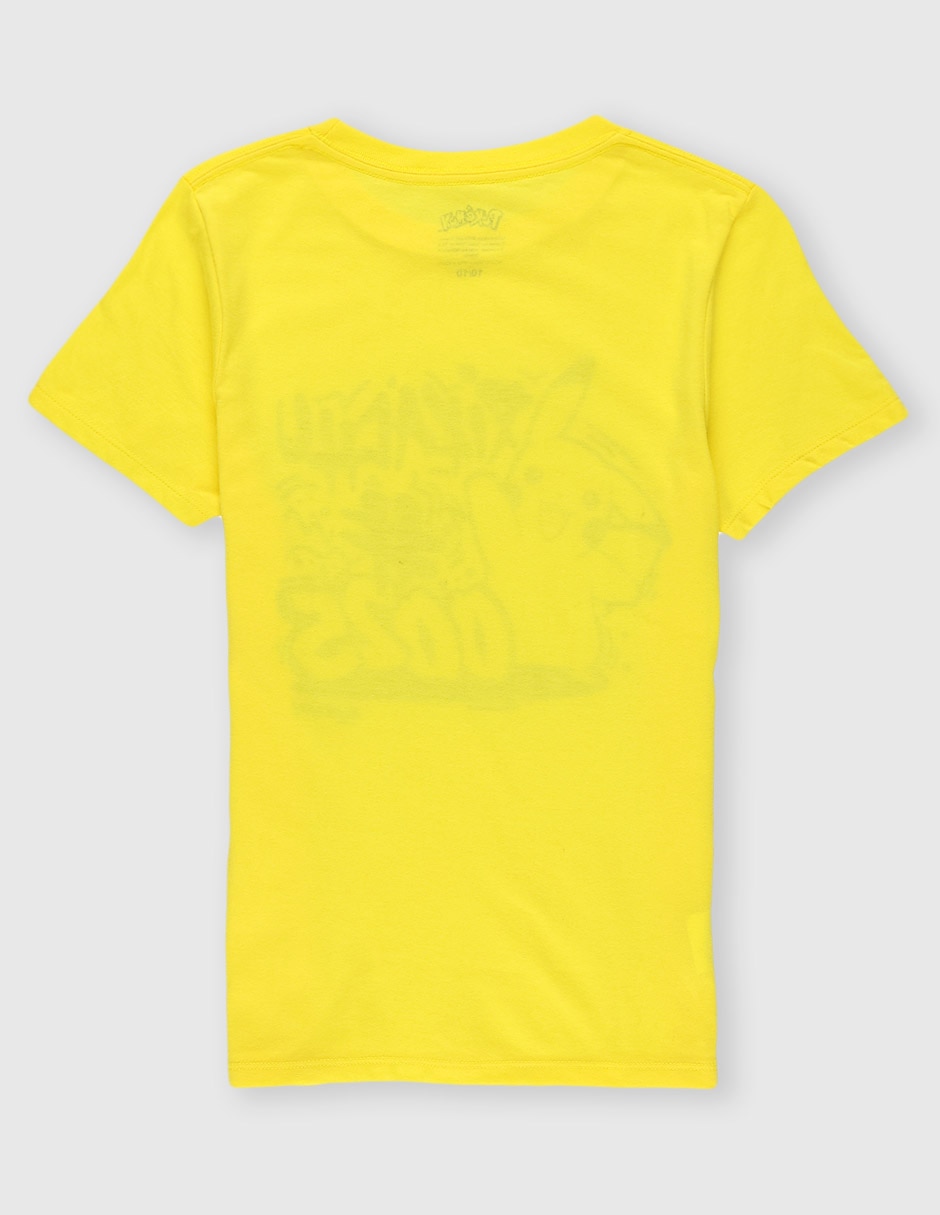 Playera Pikachu Pokémon manga corta para niño 2