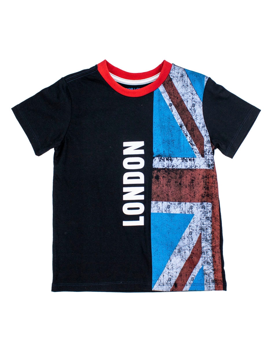 Playera manga corta para niño Playera manga corta para niño