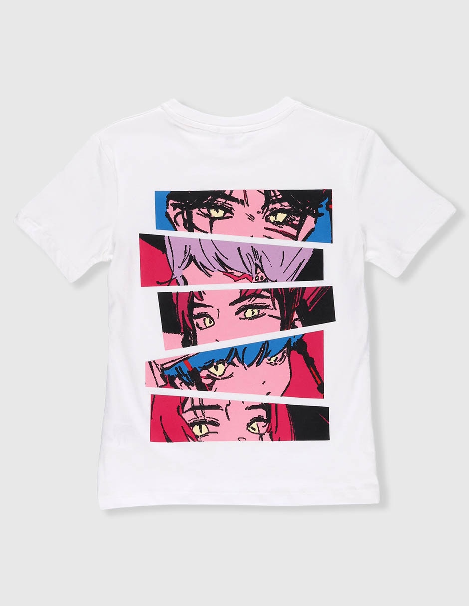 Playera Saja Boys Kpop Demon Hunters manga corta para niño 2