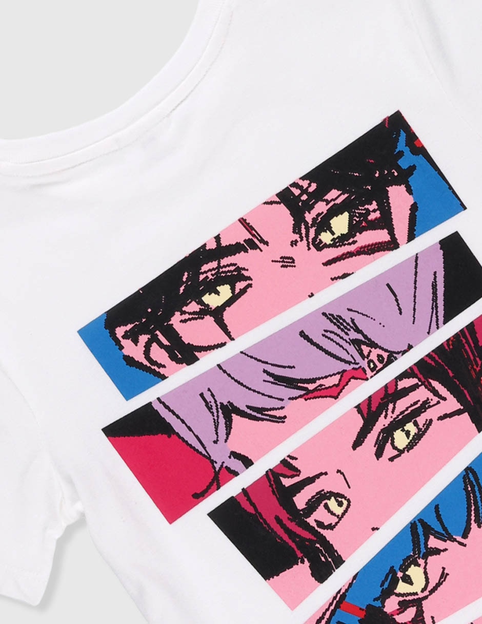 Playera Saja Boys Kpop Demon Hunters manga corta para niño 4