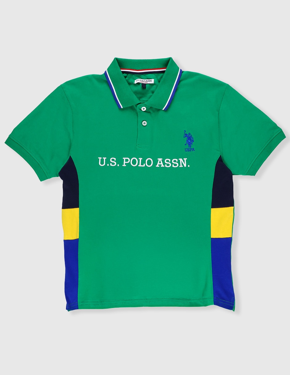 Playera tipo polo para niño Playera tipo polo para niño