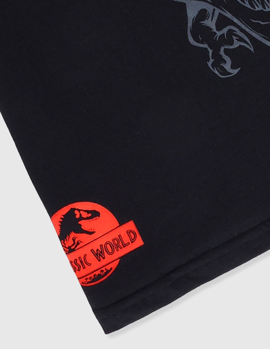 Playera Jurassic World manga corta para niño 4
