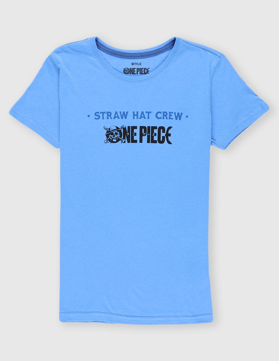 Playera Going Merry One Piece manga corta para niño Playera Going Merry One Piece manga corta para niño