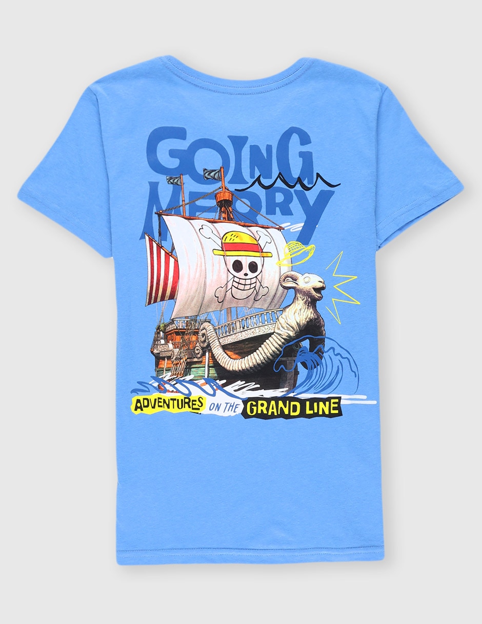 Playera Going Merry One Piece manga corta para niño 2