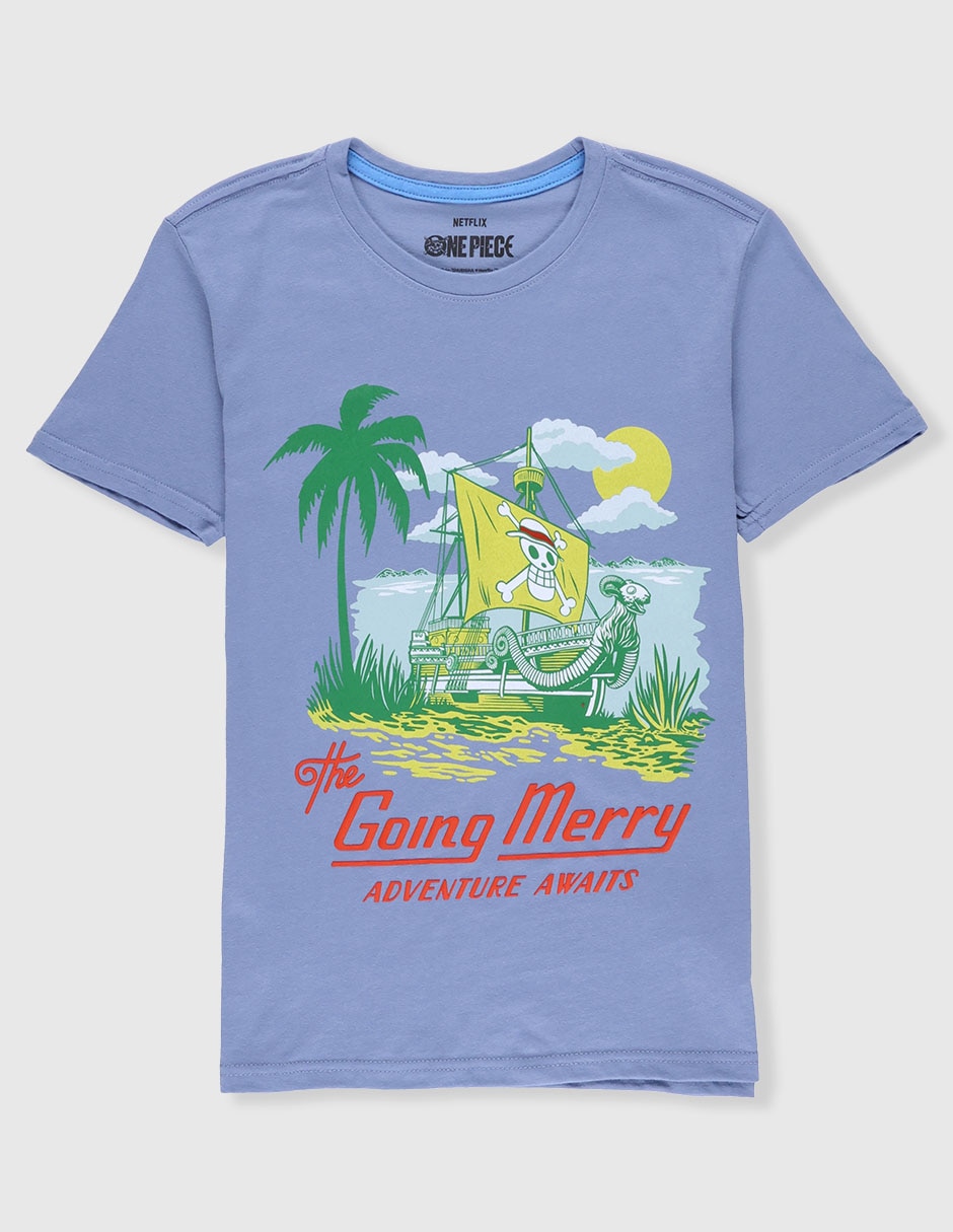 Playera Paradise One Piece manga corta para niño Playera Paradise One Piece manga corta para niño