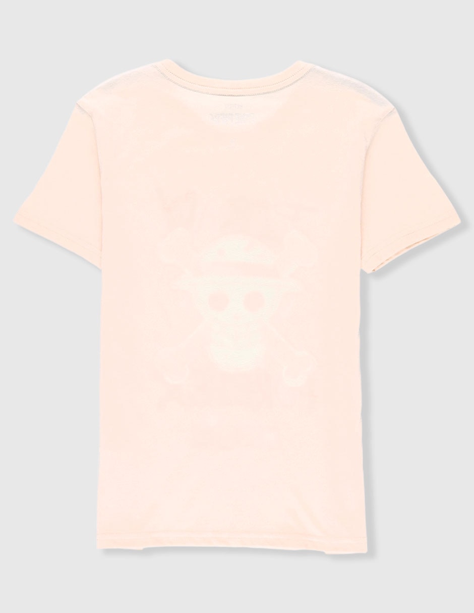Playera One Piece Netflix manga corta para niño 2