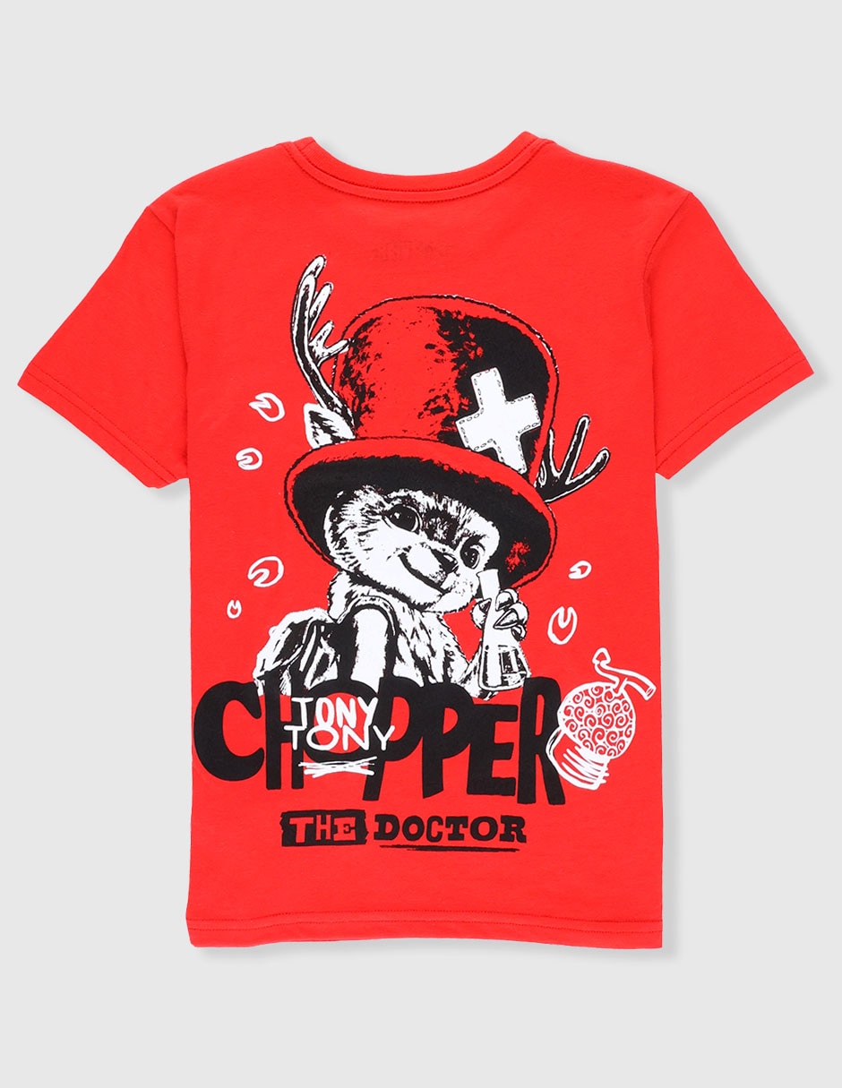 Playera Tony Tony Chopper manga corta para niño 2