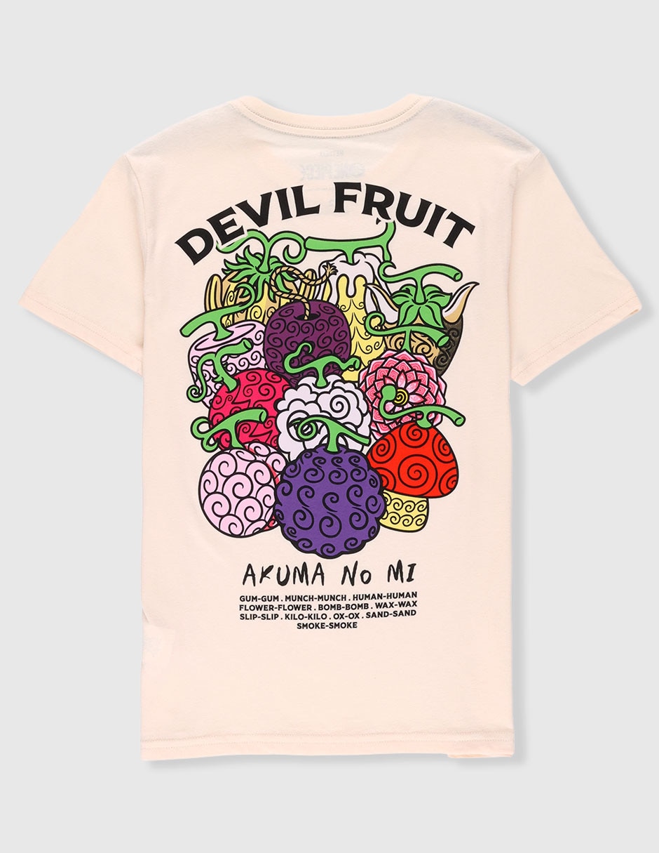 Playera One Piece Netflix manga corta para niño 2