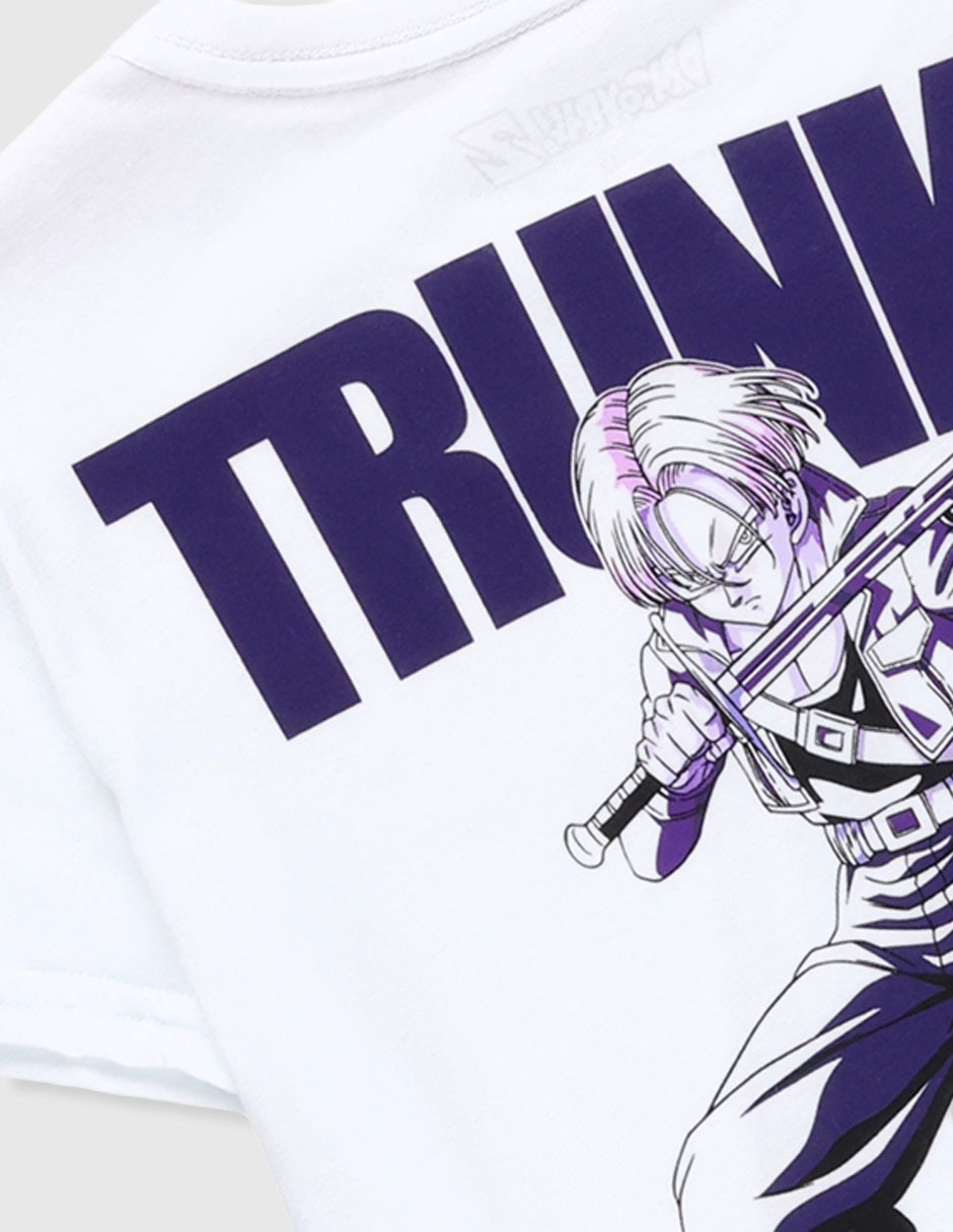 Playera Trunks Dragon Ball Z manga corta para niño 4
