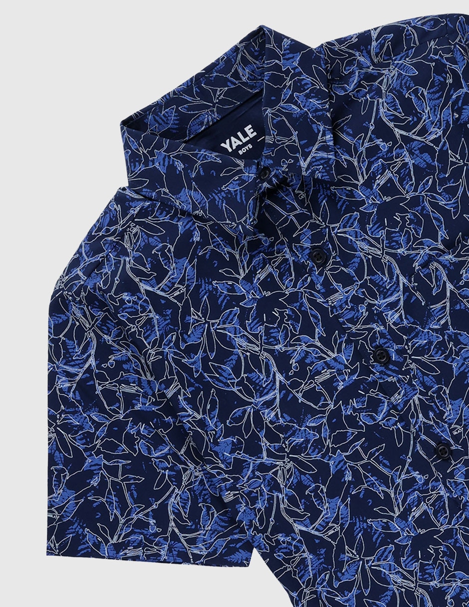 Camisa casual manga corta para niño 3