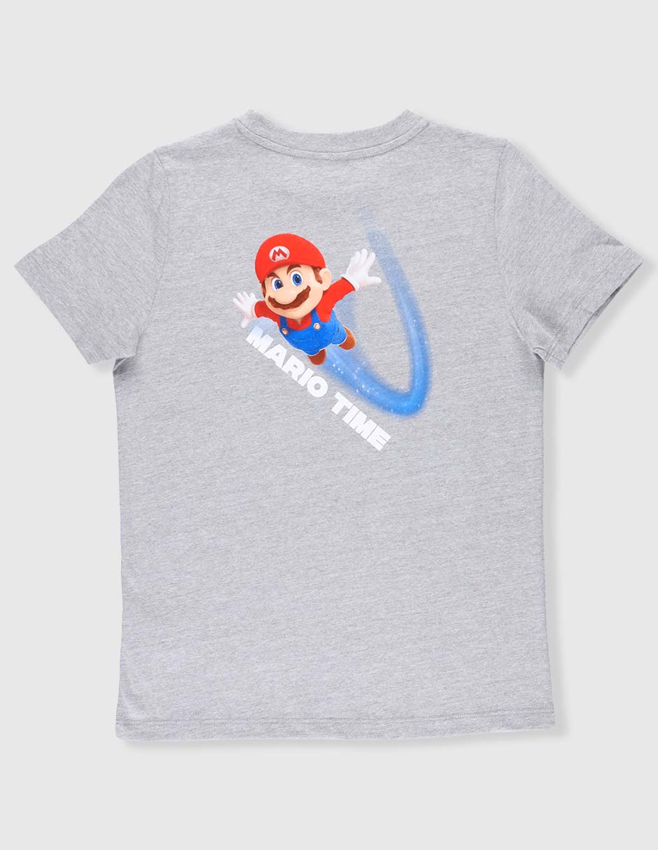 Playera Super Mario Bros The Super Mario Galaxy Movie manga corta para niño 2