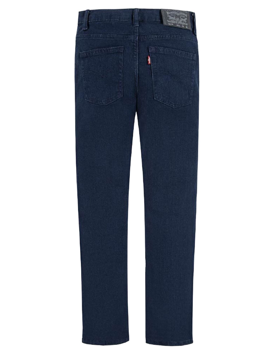 Jeans slim lavado obscuro para niño 2