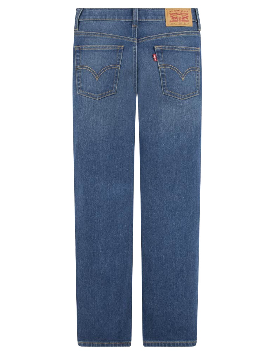 Jeans slim lavado medio para niño 2