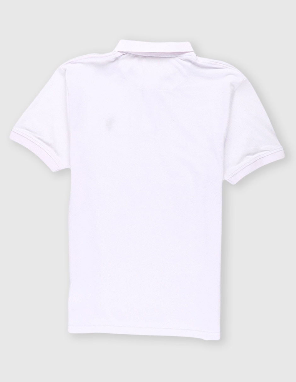 Playera tipo polo de algodón para niño 2