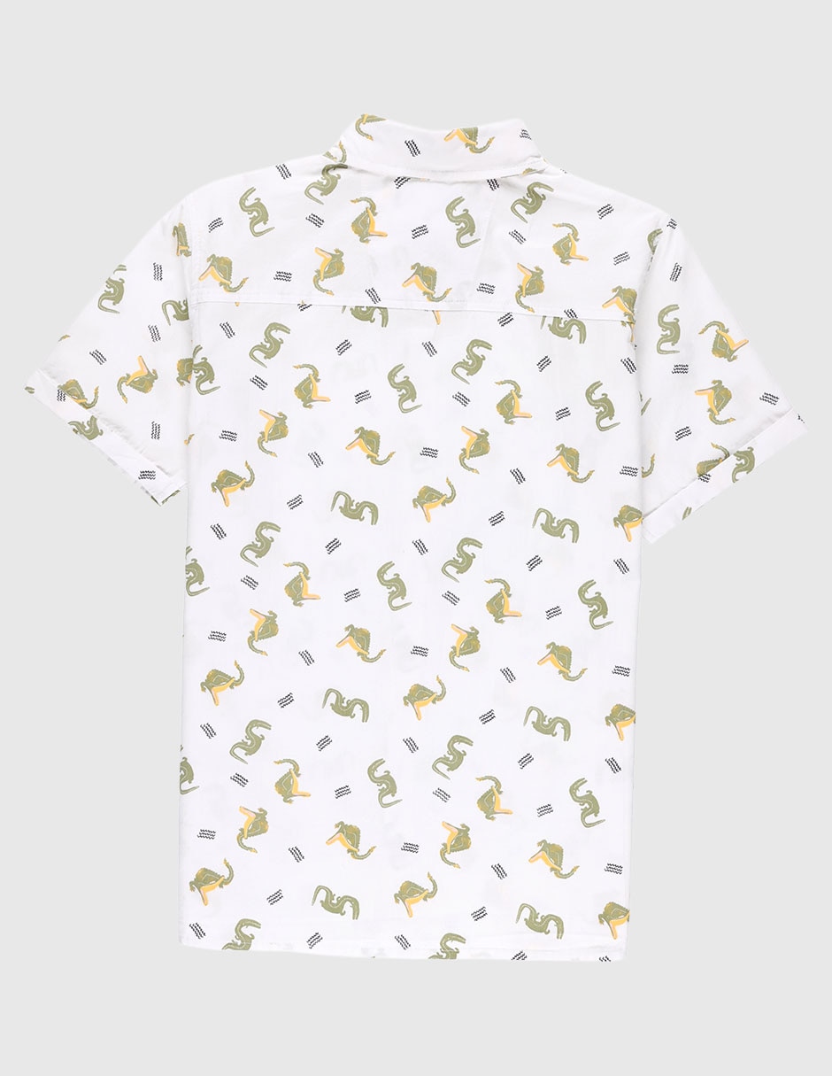 Camisa casual manga corta para niño 2