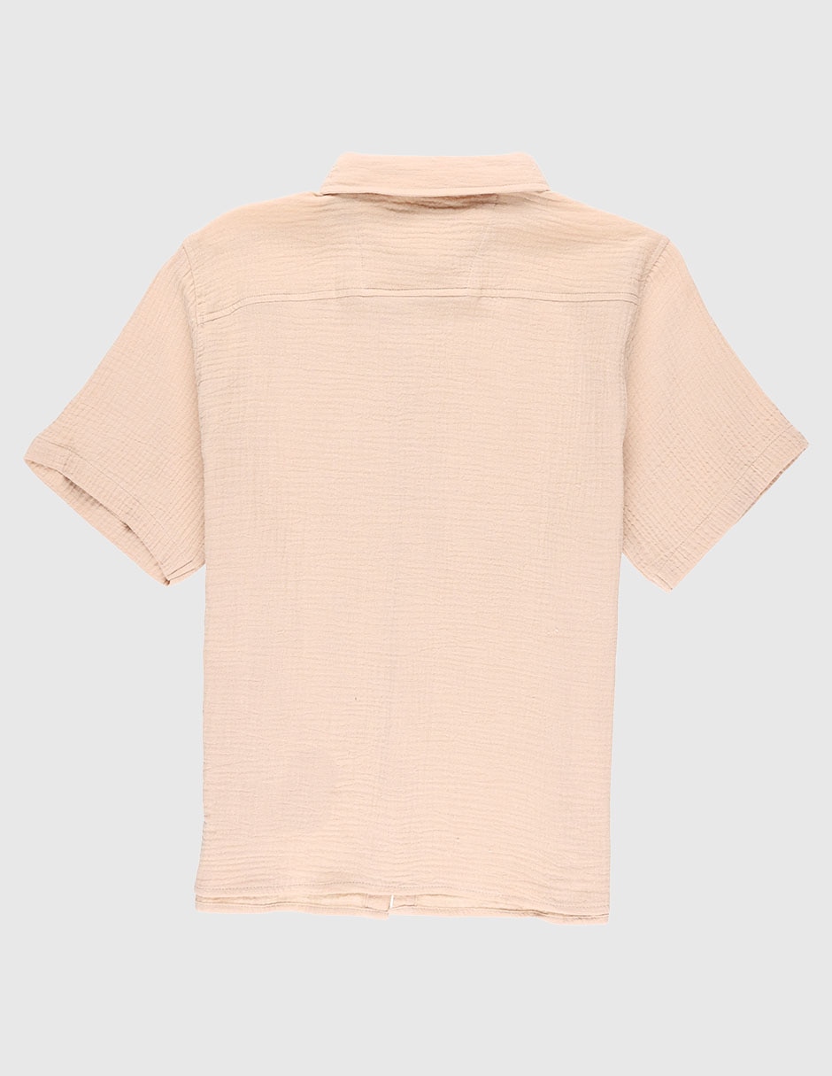 Camisa casual manga corta para niño 2