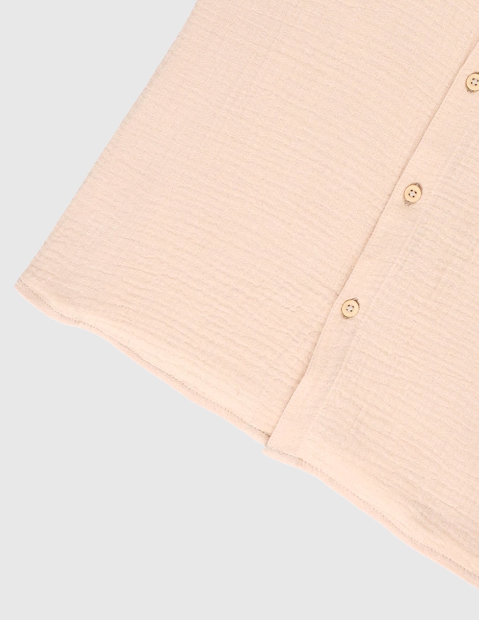 Camisa casual manga corta para niño 4