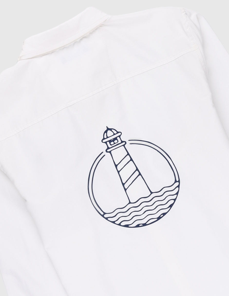Camisa casual de algodón manga larga para niño 3