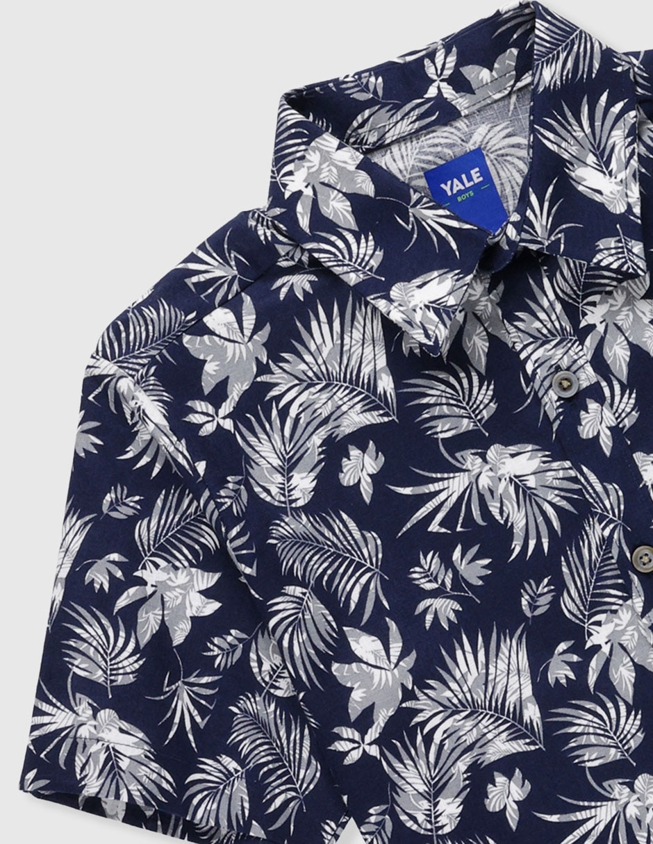 CAMISA 0360183884 YAL, 10, AZUL MARINO