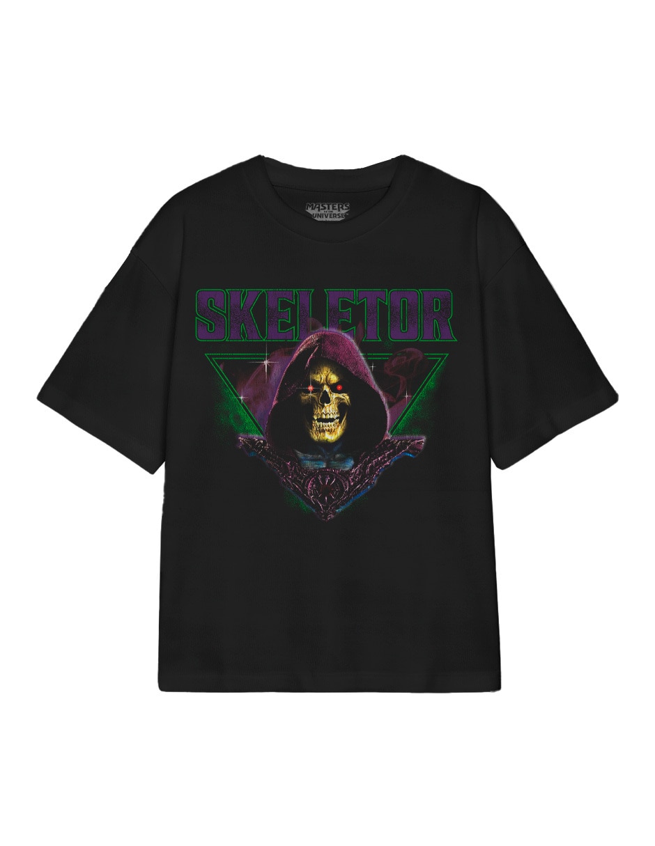 Playera Skeletor manga corta para niño Playera Skeletor manga corta para niño