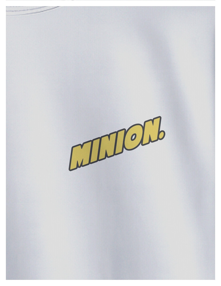 Playera Minions manga corta para niño 3