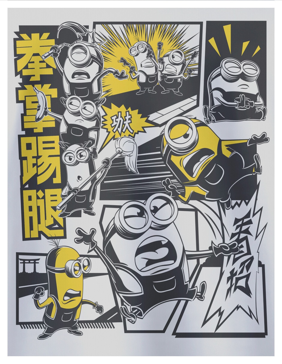 Playera Minions manga corta para niño 4