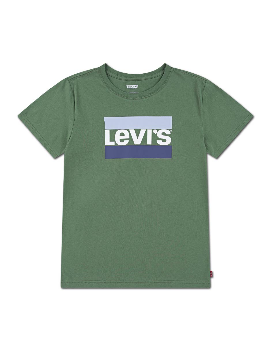 Playera manga corta para niño