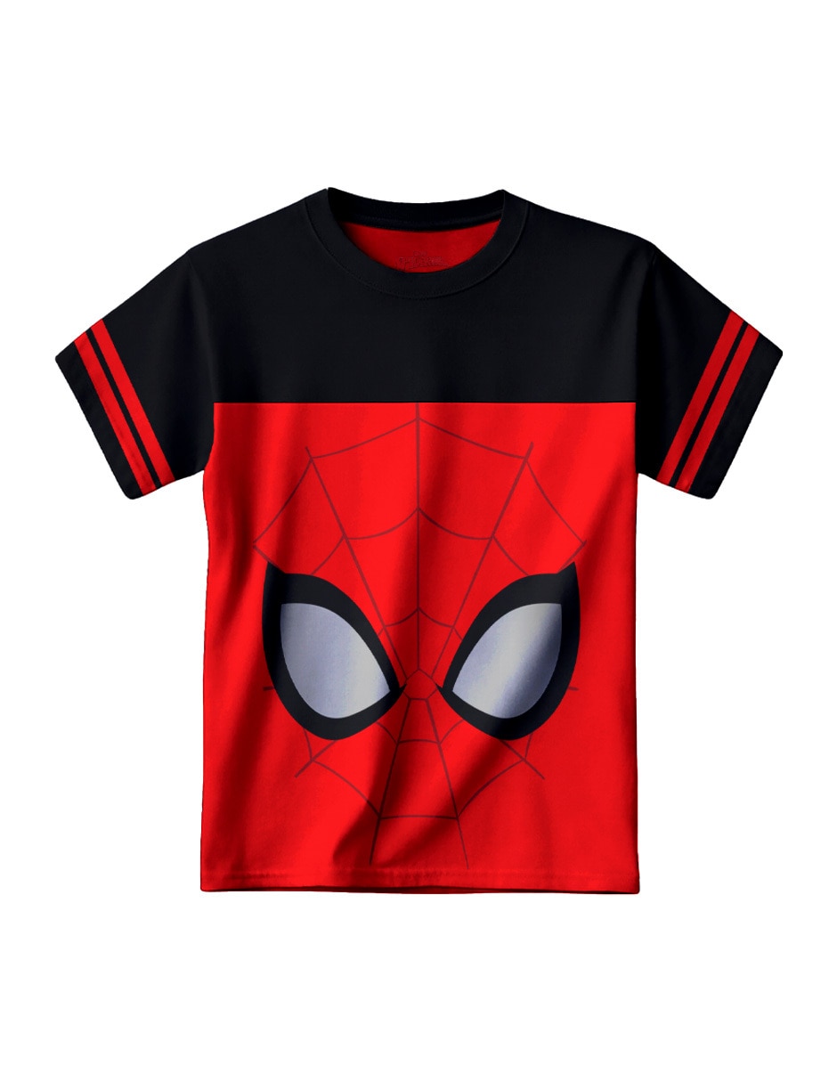 Playera Spider-Man manga corta para niño Playera Spider-Man manga corta para niño